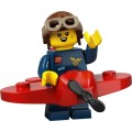 ~ New Lego Minifigures Series 21 Airplane Girl ~ New in Packaging ~ Discontinued (71029)