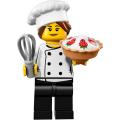 ~ New LEGO Minifigures Series 17 Gourmet Chef ~ New in Sealed Packaging ~ Discontinued (71018)