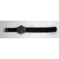 Rare - Russian Pobeda Black and Gold Tone Gent`s Watch