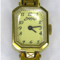 Rare - Russian Vympel Gold Tone Mechanical Ladies` Watch