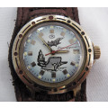 Rare - 1960`s Vostok Russian Military Komandirskie 17 Jewels Mechanical Watch