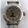 Rare - 1960`s Vostok Russian Military Komandirskie Kadet 17 Jewels Mechanical Watch