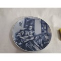 Lady Playing Mandolin -Delft Holland Special Limited Collectors Edition -The Old Masters' Series