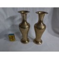 Brass vases ( SET OF 2)