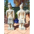 Chinese Terracotta Warrior Statues (price for the pair)