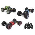 RC Remote 4WD Double Sided  (1:16 scale) 2.4G Transformer Rock Crawler 2 IN 1 Green (ONLY)