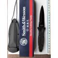 ** CRAZY R1 START ** NO RESERVE ** SMITH and WESSON TACTICAL / BOOT KNIFE **