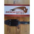 ** CRAZY R1 START ** NO RESERVE ** BRAND NEW AMERICAN BUFFALO BOOT / TACTICAL KNIFE **