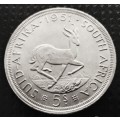 1951 Silver Five Shillings
