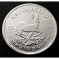2020 Silver Krugerrand .999 1oz silver