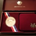 1984 USA Olympic $1 Proof .900 Silver Coin with certification