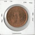 Less than R50 South Africa  1960 UNC Penny
