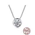 925 Sterling silver white crystal Cubic Zirconia