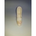 Porcelain Stiletto Shoe, Floral Design