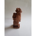 Wood Carved African Man
