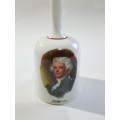 Porcelain Bell, Limited Edition, Thomas Jefferson, West Germany