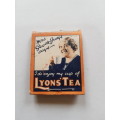 Lyon's Tea Matchbook