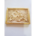 Ceramic Wallplate, Made in Italy, 3D