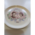 Charles & Diana Commemorative Plate, D - 13cm