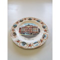 Porcelain Plate, Roma - Fontana di Trevi, Souvenir Italy