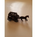 Metal Horse & Carriage, Made in Hong Kong