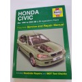 Honda Civic, 1995-2000 Workshop Manual, Haynes