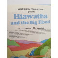 Walt Disney, Hiawatha and the Big Flood, 1984 Hardcover