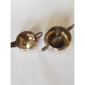 FC and Co. Milk Jug and Bowl, 325 Silver