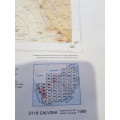 Map 3118 Calvinia, 1:250 000, 1994