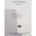 Map 2230 Messina, 1:250 000