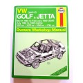 VW Golf and Jetta 1984-1992 Workshop Manual, Haynes