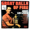 Jerry Lee Lewis, Great Balls of Fire LP, VG