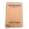 King Solomans Mines by H. Rider Haggard