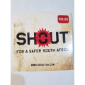 Shout for a Safer South Africa, CD single