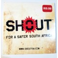 Shout for a Safer South Africa, CD single
