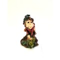 Witch with Frog Figurine, Crown