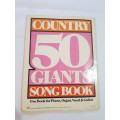 Country Song Book, 50 Giants Song Sheets/Sheet Music