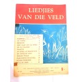 Song Sheets, Sheet Music, Liedjies van die Veld, 12 Songs