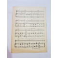 Song Sheet, Sheet Music, Edelweiss, Ge Korsten, The Sound of Music
