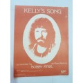Song Sheet, Sheet Music, Kelly`s Song, Bobby Angel