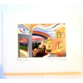 Bracha Lavee-Brym, The Peace Rainbow, Signed Print