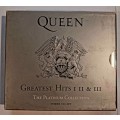 Queen, Greatest Hits I, II & III, 3 x CD