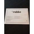 Robbe, Assembly and Operating Instructions Eolo R22 No. S 2865