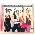 Attack of the Strawberries, All Over the Show CD, Signed