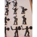 Miniature Roman Military Figurines x 28