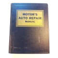 Motor`s Auto Repair Manual, 19th Edition edited by Ralph Ritchen, 1956