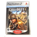 Playstation 2, Call of Duty 3, Platinum
