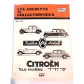 Les Archives du Collectionneur, Citroen Tous Modeles `7` `11` `15`