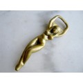 Solid Brass Naked Lady bottle opener