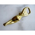 Solid Brass Naked Lady bottle opener